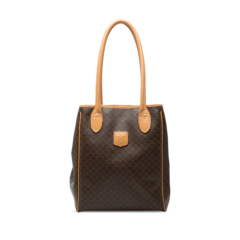 Pre-Loved Celine Macadam Coated Canvas Tote